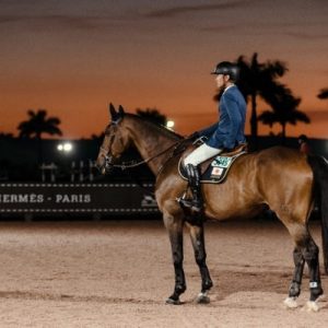 写真：馬術大会 Hermes in Paris.